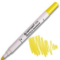 Маркер Textile, 2 мм, жовтий, Centropen, 2739/05 Маркер Textile, 2 мм, жовтий, Centropen, 2739/05