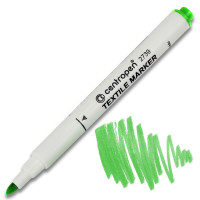 Маркер Textile, 2 мм, жовто-зелений, Centropen, 2739/15 Маркер Textile, 2 мм, жовто-зелений, Centropen, 2739/15