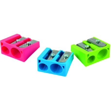 Точилка б/конт., пласт. подвійна, KUM, 410K