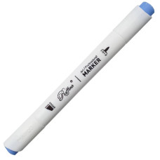 Скетч-маркер двосторонній Raffine, Brilliant Blue, Marco, 7800-6CB-B016