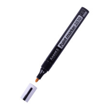 Маркер Paint, 2,4-2,8 мм, круглий, чорний, Axent, 2570-01-A