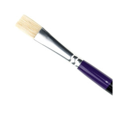 Щетина плоска, 401, № 8, д.р. пензель ROSA Studio, 18640108