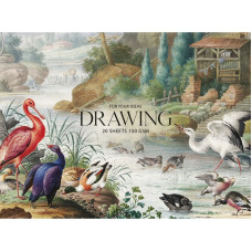 Склейка для малювання, А5+, 20арк., 150г/м2, MUSE, PB-GB-020-050