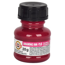 Туш для креслення, 20г, пурпурна, Koh-i-Noor, 1417005