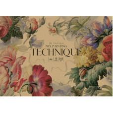 Папір для змішаних технік, А4+, 10арк., 240г/м2, папка, MUSE, PD-A4-071