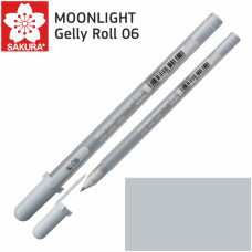 Ручка гелева MOONLIGHT Gelly Roll 06, Блакитно-сірий, Sakura, XPGB06#440
