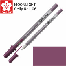 Ручка гелева MOONLIGHT Gelly Roll 06, Бордовий, Sakura, XPGB06422