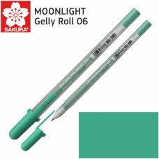 Ручка гелева MOONLIGHT Gelly Roll 06, Зелений трав'яний, Sakura, XPGB06428