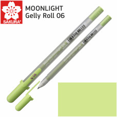 Ручка гелева MOONLIGHT Gelly Roll 06, Зелений яскравий, Sakura, XPGB06432