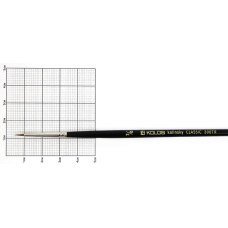 Колонок круглий, Classic 3007R, № 00, к.р. пензель KOLOS, 4230070R00