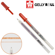 Ручка гелева, GLAZE 3D-ROLLER, Сепія, Sakura, XPGB#817