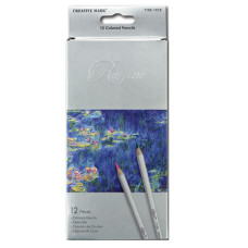 Набір кольорових олівців Raffine, 12 кол, картон, Marco, 7100-12СВ