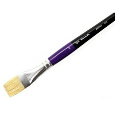 Щетина плоска, 401, №16, д.р. пензель ROSA Studio, 18640116