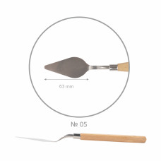 Мастихін 11905 капля, довжина 6,3см, ROSA Studio, 94162118