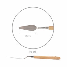 Мастихін 11906 капля, довжина 6см, ROSA Studio, 94162119