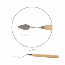 Мастихін 11913 капля міні, довжина 3см, ROSA Studio, 94162123