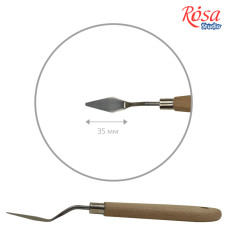 Мастихін 11916 ромб, довжина 3,5см, ROSA Studio, 94162126