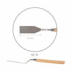 Мастихін 11919 прямокутний, довжина 6,5см, ROSA Studio, 94162129