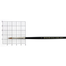 Колонок круглий, Classic 3007R, №2, к.р. пензель KOLOS, 4230070R02