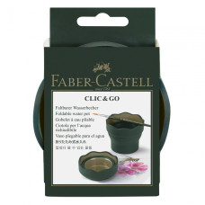 Стакан для води Clic&Go, зелений, Faber-Castell, 181520