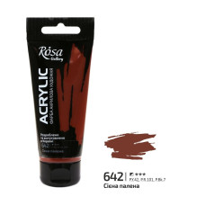 Фарба акрилова, Сієна палена, 60мл, ROSA Gallery 3241642