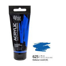 Фарба акрилова, Кобальт синій, 60мл, ROSA Gallery, 3241625