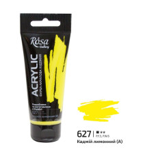 Фарба акрилова, Кадмій лимонний, 60мл, ROSA Gallery, 3241627