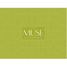 Склейка для ескізів та малювання, А4+, 40арк., 115г/м2, MUSE, PB-GB-040-065