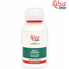 Лак акриловий матовий, 120 мл, ROSA Studio, 750010103