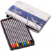 Набір кольорових олівців Raffine, 12 кол, метал. пенал, Marco, 7100-12TN