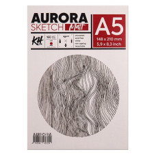 Склейка для рисунку Smooth & Matt, А5, 160 г/м2, 20 л, Aurora, 539001500