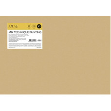 Папір для змішаних технік, А3+, 20арк., 240г/м2, папка, MUSE, PD-A3-046