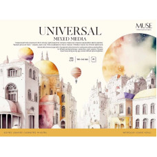 Склейка для змішаних технік, 180x240, 20арк., 310г/м2, MUSE, PB-GB-020-105