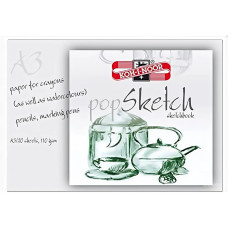 Альбом для скетчів, 20 арк, А3, 110 г/м2, Koh-i-Noor, 992010