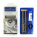 Набір для скетчів Graphite (6 олівців + гумка + точилка), Faber-Castell, 114000