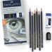 Набір для скетчів Graphite (6 олівців + гумка + точилка), Faber-Castell, 114000