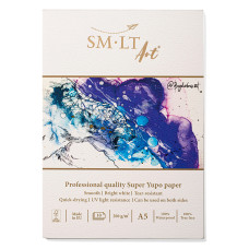 Склейка для спиртових чорнил PRO CREATE Yupo А5, 200г/м2, 10л, SMILTAINIS, 5PS-10(200)/PR