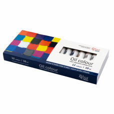 Набір олійних фарб 12*10мл, ROSA Studio, 131010