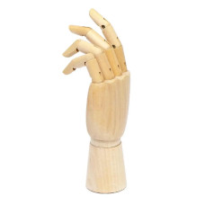 Манекен (рука), дерево, висота 18 см, Art Nation, NAWH18-C