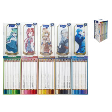 Набір кольорових олівців Chroma, 50 кол, Manga Set, Marco, 2552-50CB