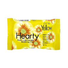 Уцінка! Пластика самозастигаюча Hearty, Жовта, 50г, Padico, 1513253