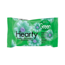 Уцінка! Пластика самозастигаюча Hearty, Зелена, 50г, Padico, 1513258