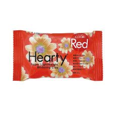 Уцінка! Пластика самозастигаюча Hearty, Червона, 50г, Padico, 1513256