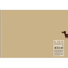 Альбом для ескізів та малювання, на зав'язці, А4, 50арк, 115г/м2, MUSE, PB-SC-050-321