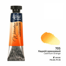 Фарба акварельна, Кадмій оранжевий, туба, 10мл, ROSA Gallery, 3211705