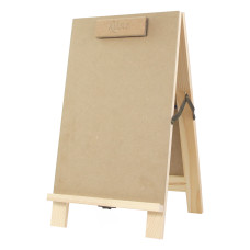 Мольберт настільний, Хлопушка, сосна, 22х23х38см, макс. вис. полотна 30см, ROSA Studio, GPТ50045602