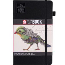 Блокнот Sakura Sketch А5, 140 г/м2, 80 л, кремово-білий, Sakura, 94140003