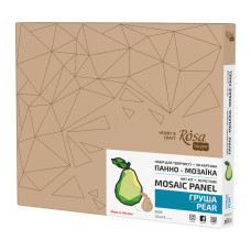 Уцінка! Набір для творчості, панно-мозаїка Груша, МДФ, 30х42см, ROSA Talent, 77487510