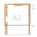 Планшет з магнітним затискачем А2 (53*63 см), МДФ, ROSA Studio, GPТ50045363