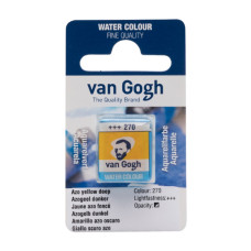 Фарба акварельна Van Gogh, AZO Жовтий темний, кювета, Royal Talens, 20862701